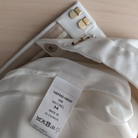 Chloe Designer White Pants 34 - Picture 7 of 8